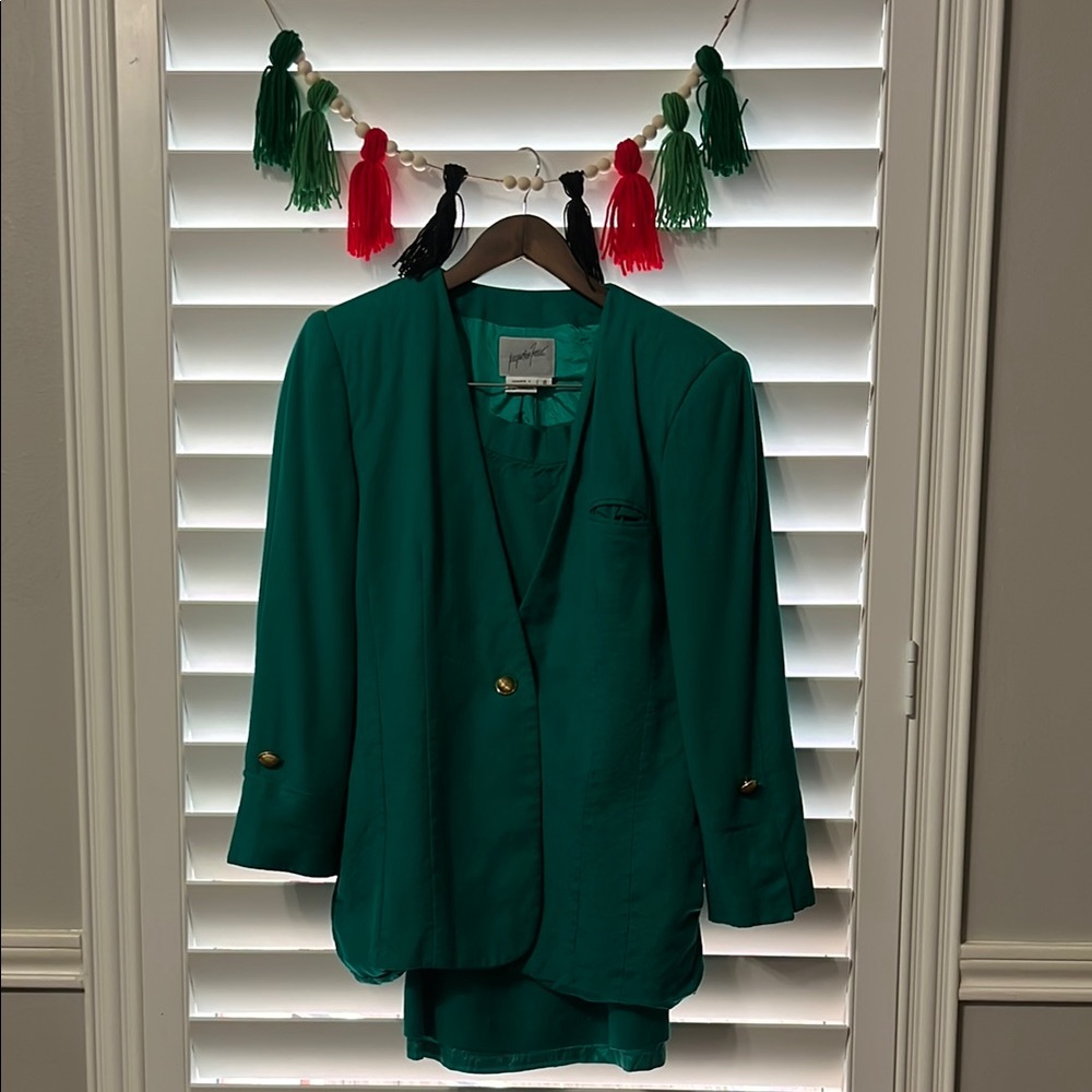 Vintage Blazer and Skirt Set